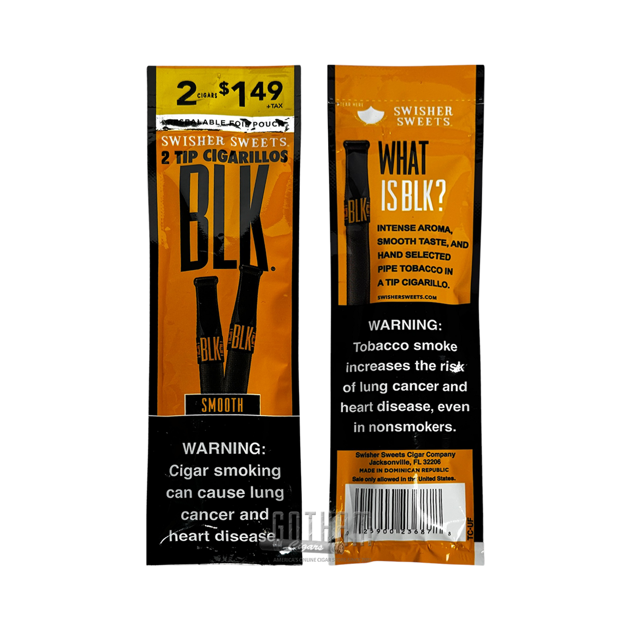 Swisher-Sweets-BLK-Tip-Cigarillos-Smooth---Front-and-Back-of-the-Pouch__70710